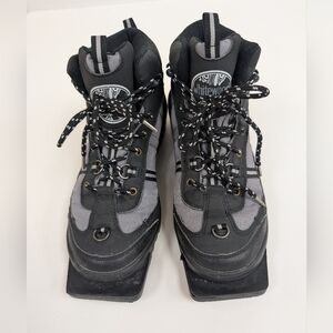WhiteWoods Black And Gray Ski Shoes Size 40
